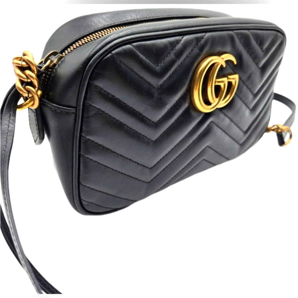 COA Included -  Gucci Shoulder Bag / Crossbody GG Marmont - Picture 5 of 14